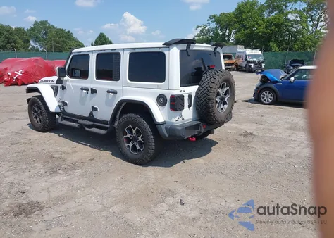 2021 Jeep Wrangler Unlimited Rubicon 4X4 из США, поврежденный, VIN 1C4HJXFN0MW648257